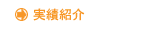 実績紹介
